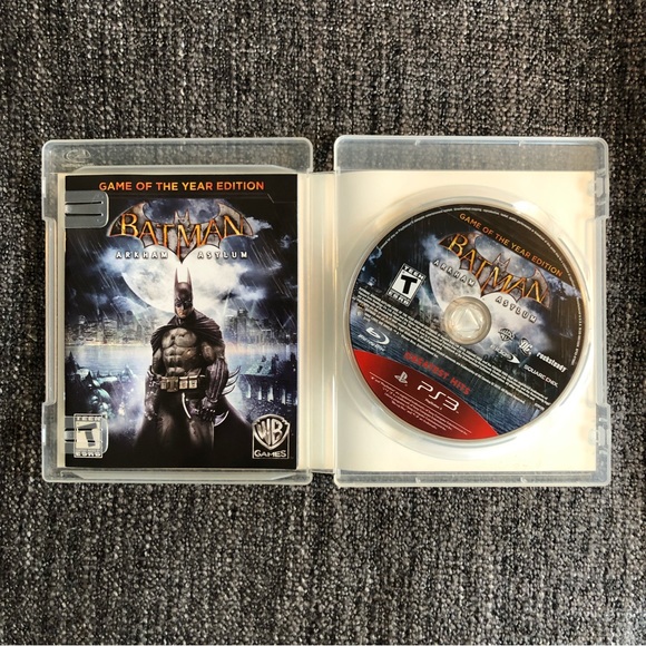 Batman Archam Asylum PS3 Video Game Complete In Box Playstation 3 - Picture 3 of 3